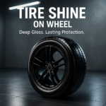 Tire Shine on Wheels